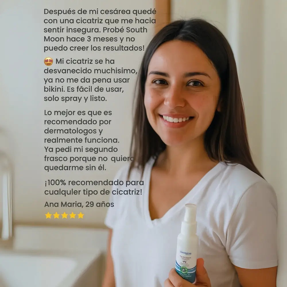 SOUTH MOON · Repara cicatrices y piel dañada