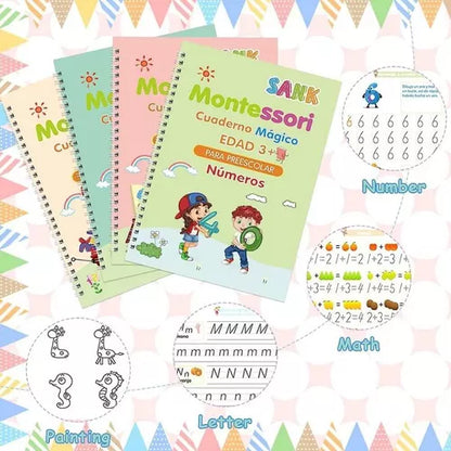 KIT DE CALIGRAFIA MÁGICA MONTESSORI