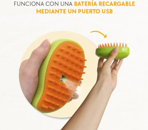 CEPILLO A VAPOR PARA MASCOTAS