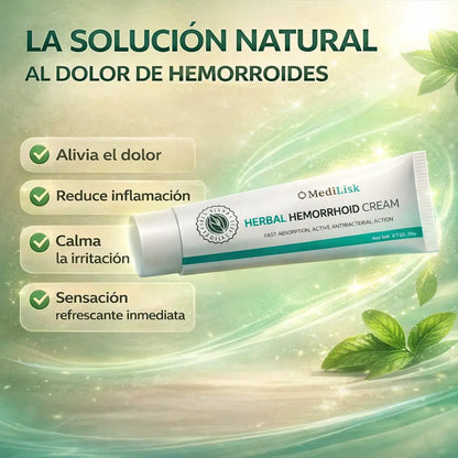 Herbal hemorrhoid cream - Alivia Hemorroides