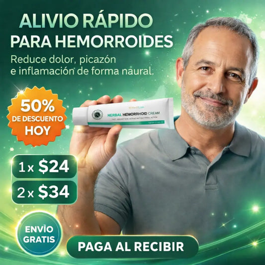Herbal hemorrhoid cream - Alivia Hemorroides